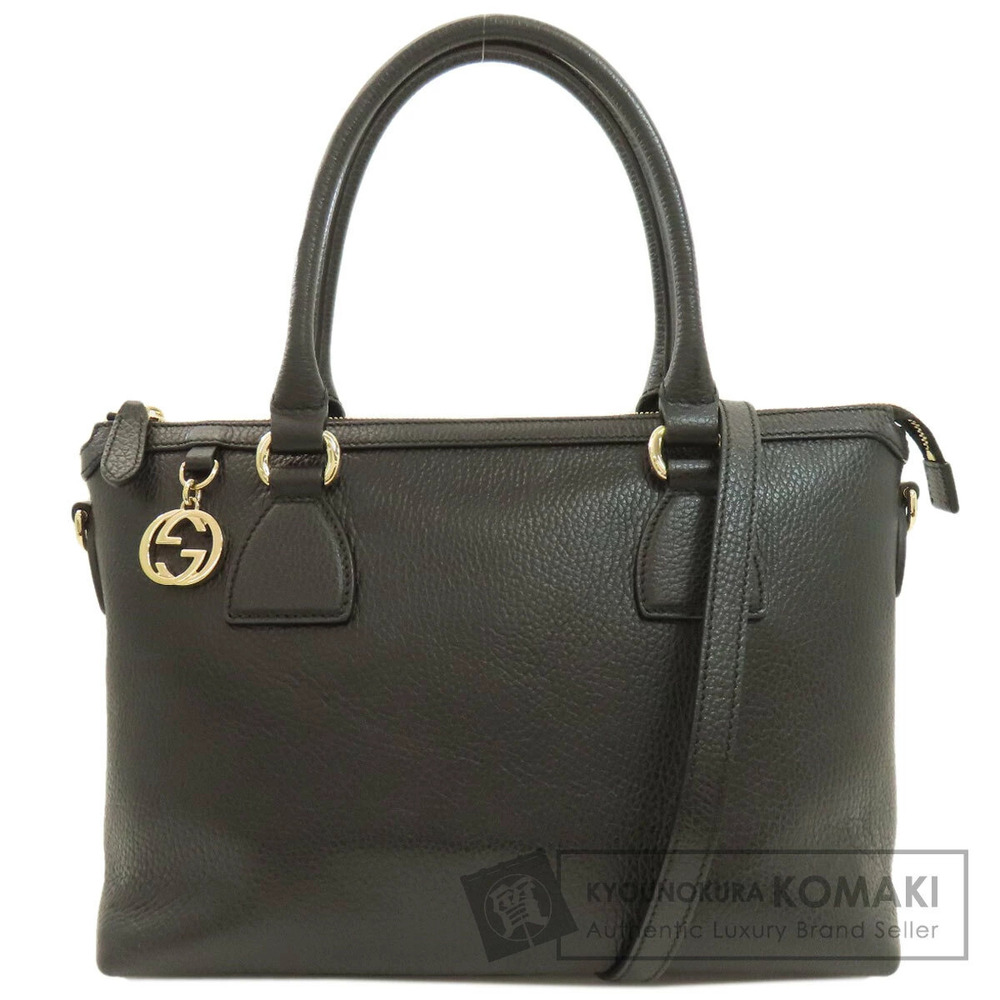 Gucci Interlocking GG Handbag Calfskin